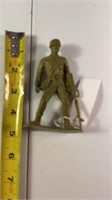 Vintage Army soldier. 4 inches