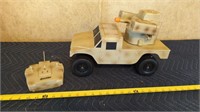 Radio Controlled Military Vehicle Needs Batteries