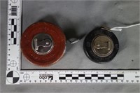 Two (2) Belknap Measuring Tapes