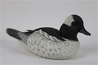 Signed Tim Donovan 91 Buffel Head Drake Duck Decoy