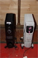 2 electric radiator heaters