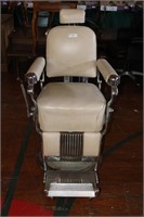 Belmont solid metal barber shop chair