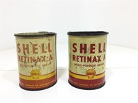 2 x Shell Retinax A 1lb Tins