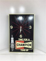 Original Champion Perspex Clock in working order