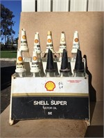 Original Shell Rack, Bottles 7 Plastic Tops