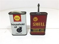 2 x Shell Oilers - Lighter & Cleaner + Household
