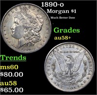 1890-o Morgan Dollar $1 Grades Choice AU/BU Slider