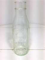 NZ Shell Embossed Pint Oil Bottle