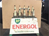 BP Energol Double Sided Rack Complete