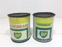 2 x BP Energrease 1lb Grease Tins