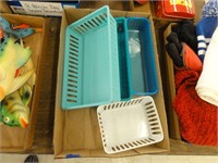 assorted drawer organizers