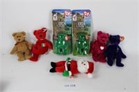 7 assorted TY Beanie Babies