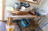 Work Bench, Power Tools & Lathe Files