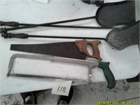 SAWS ,FIRE PLACE TOOLS