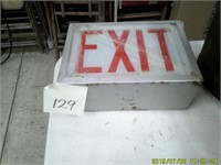 LIGHTED EXIT SIGN WORKS