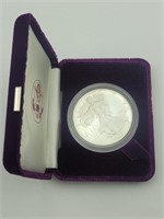 1989 American Eagle Proof Silver 1oz Boxed