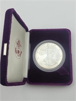 1989 American Eagle Proof Silver 1oz Boxed
