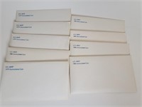 1979 to 1981 US Mint Uncirculated Sets