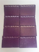 1989 to 1992 US Mint Proof Sets