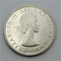 1962 Silver Canadian Dollar