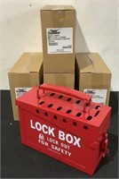 (5) Condor Lock-Out Boxes