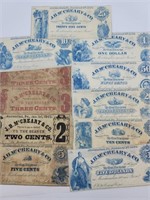 1863 J B McCreary & Co Merchandise Coupons