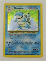 Pokémon Base Set Hologram Blastoise 2/102