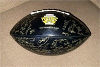 Steelers lithographed autographed football