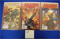 Amazon Attack Comic Series #1-6