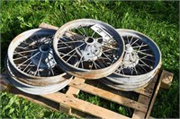 SKID OF ASSORTED MODEL A FORD RIMS