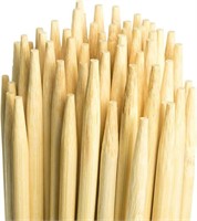 Set of 110 extra long bamboo rods