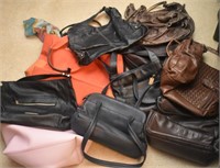 BOX OF VARIOUS PURSES