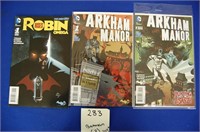 Robin Omega & Arkham Manor Comic Series 2014-2015