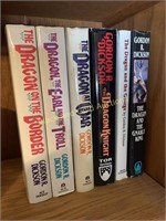 6 Gordon R Dixon hard cover fantasy books
