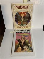 2 Boris Vallejo Fantasy Illustration Books