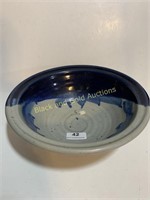 Large pottery decorative bowls