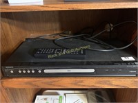Magnavox DVD player with remote