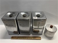 Vintage canister set