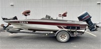 1987 17 Ft. Charger Fish N Ski Boat & trailer