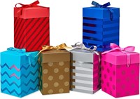6pk Push Down Gift Boxes by American Greetings