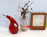 Key Holder, Ruptic Flower/Vase &  Dispenser