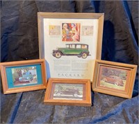 Framed Classic Car Pictures