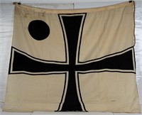 WWII NAZI KRIEGSMARINE VICE ADMIRAL FLAG KM MARKED