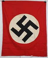 WWII NAZI GERMAN NSDAP SMALL FLAG DOUBLE SIDED WW2