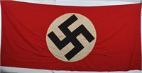 WWII NAZI GERMAN NSDAP FLAG DOUBLE SIDED WW2