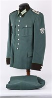 WWII SCHUTZPOLIZEI HAUPTMANN'S SERVICE UNIFORM WW2