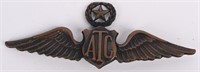 WWII AIR TRANSPORT COMMAND SUPERVISOR PILOT WING