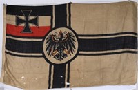 WWI GERMAN KAISERLICHE MARINE NATIONAL WAR FLAG