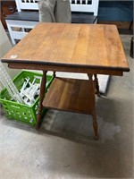 Antique Oak parlor table
