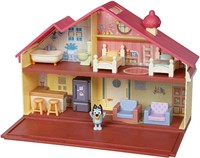 Bluey Family Home Playset w/2.5" poseable Figure